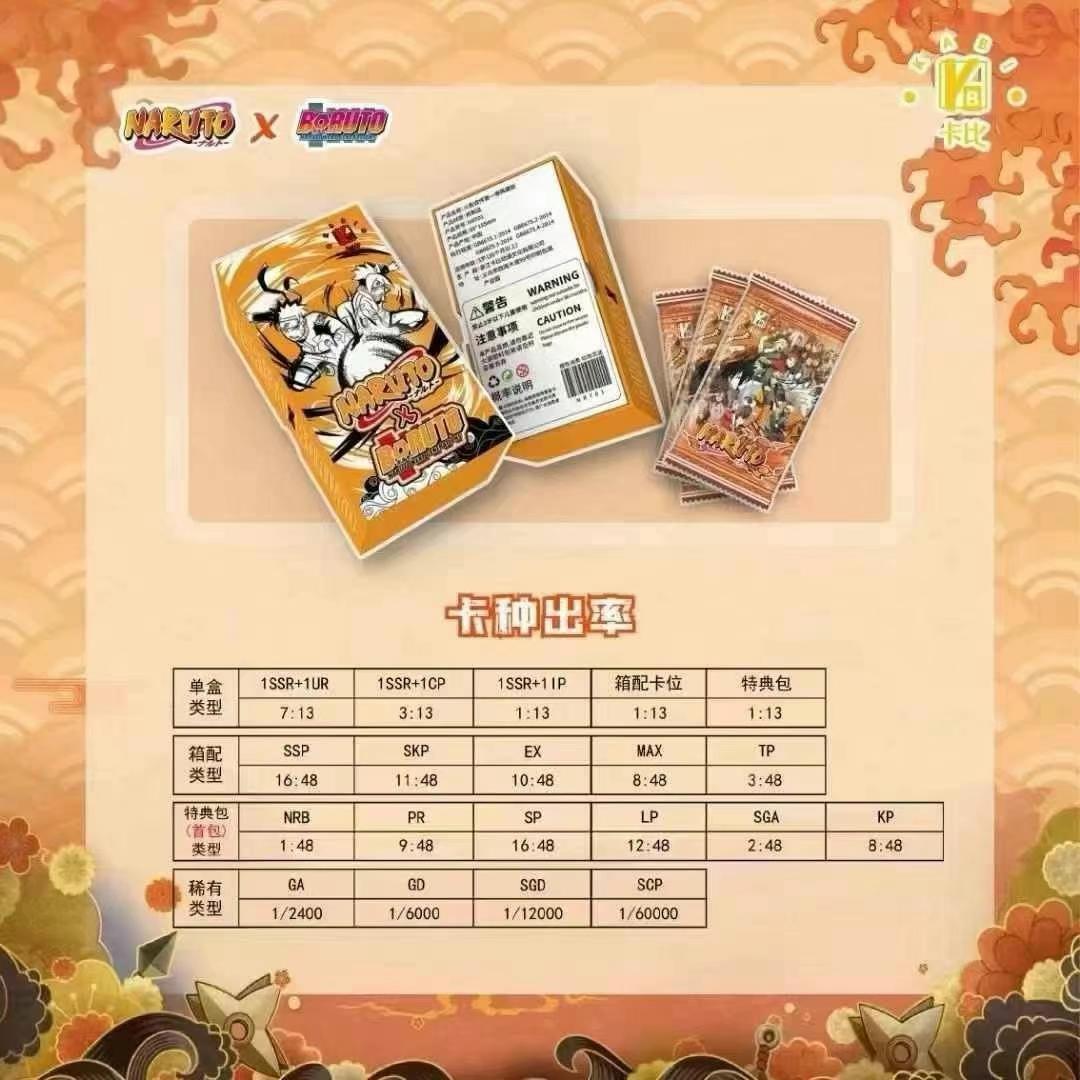 Naruto Card Box RIP LIVE CCG Card